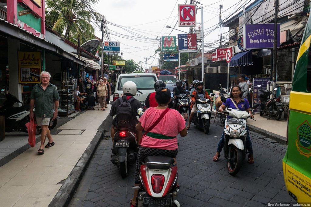 Движение в высокий сезон