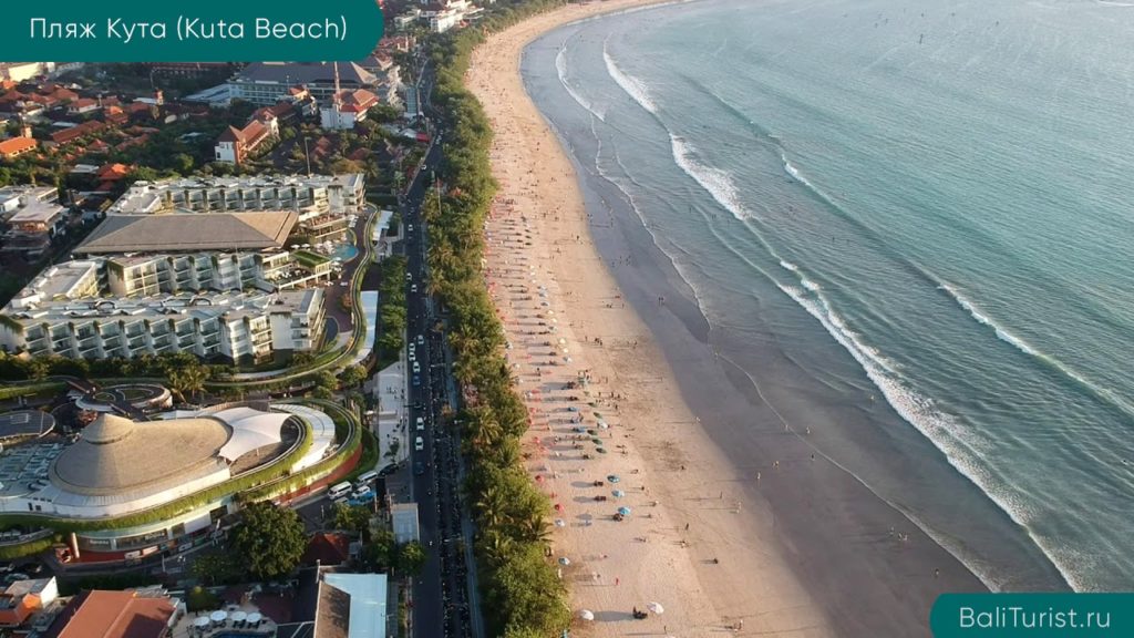 Основная информация о пляже Кута