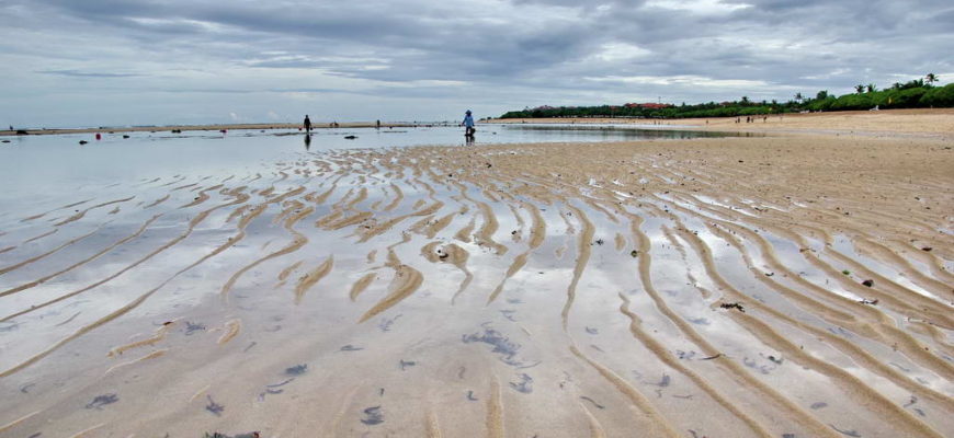 Приливы и отливы на острове Бали