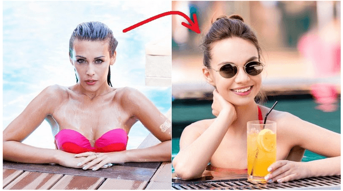 Совет 10. Фото в купальниках