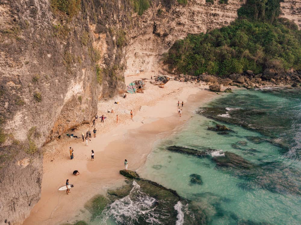 Вторая часть Suluban Beach